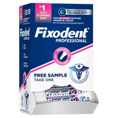 Fixodent Professional Denture Adhesive Gravity Box, 50 count, 0.35oz